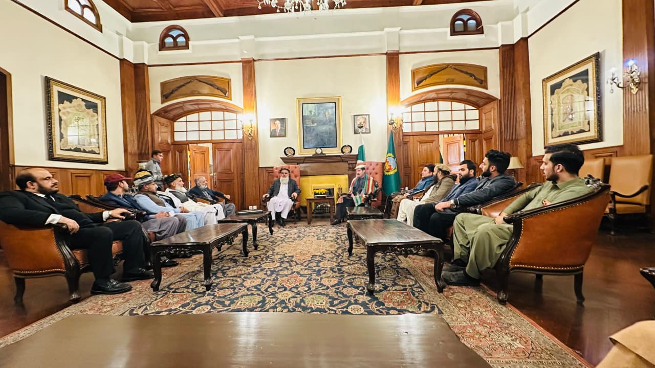 Kharoti Global Organization & Afghan Transit Trade Delegation Meets Governor Khyber Pakhtunkhwa